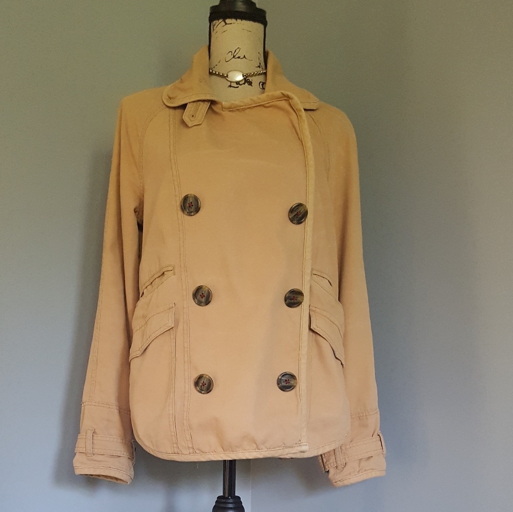 Free People multi pocket zip jacket S/M